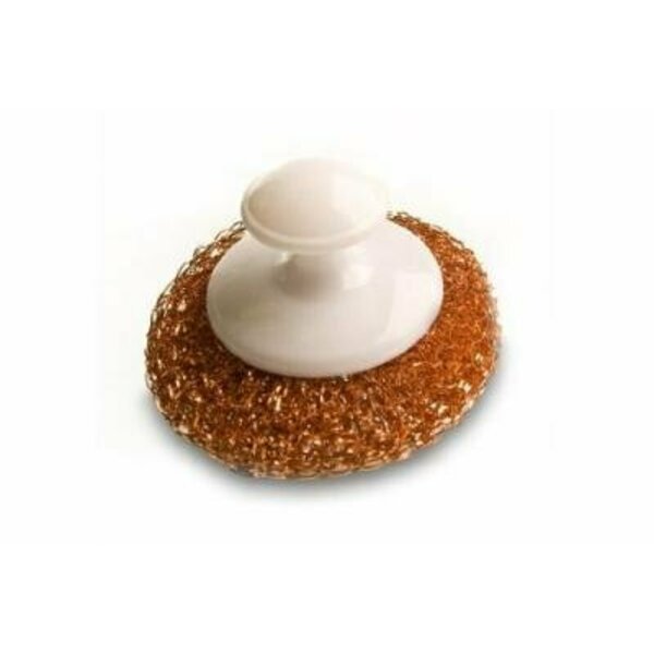 Lola Copper Mesh Scourer with Wood Knob 411078